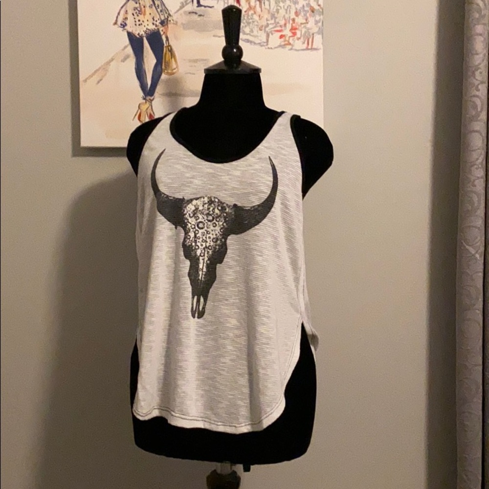 White tank top